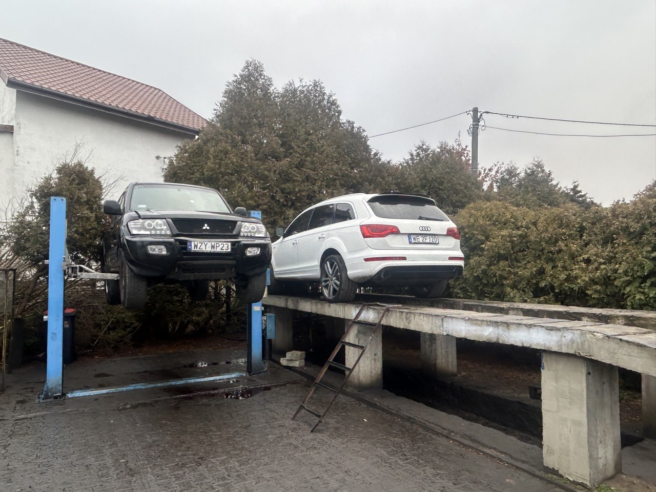 Mitsubishi Pajero & Audi Q5 — diagnostyka skrzyni automatycznej 4x4